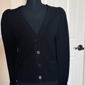 EXPRESS Four Button Black Cardigan - NWOT